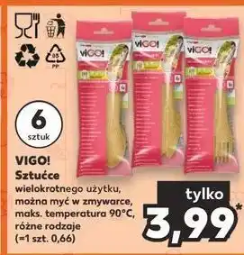 Kaufland Widelce z włókna drewnianego Vigo! oferta