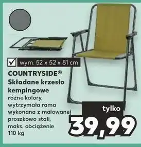 Kaufland Krzesło kempingowe składane K-Classic Countryside oferta