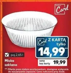 Kaufland Miska szklana 2.65 l oferta