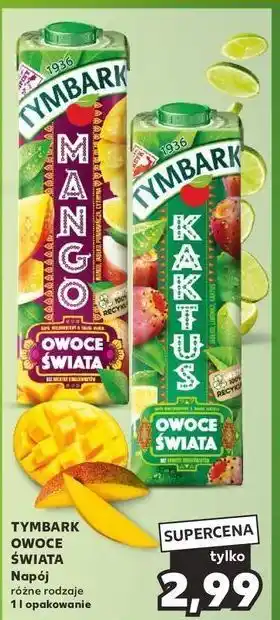 Kaufland Napój mango Tymbark Owoce Świata oferta