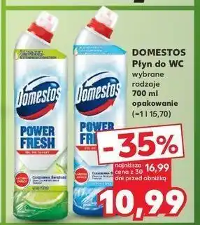 Kaufland Żel do wc ocean fresh Domestos Power Fresh (Wcześniej Total Hygiene) oferta