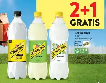 Intermarche Napój lemon Schweppes oferta