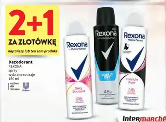 Intermarche Antyperspirant Rexona Men Cobalt Dry oferta