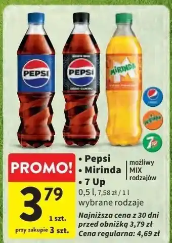 Intermarche Napoj orange Mirinda oferta