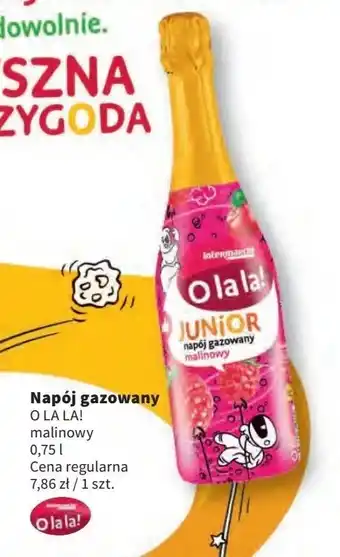 Intermarche Napój junior malinowy O La La! oferta
