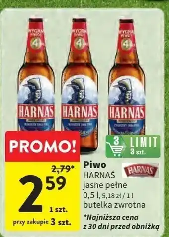 Intermarche Piwo Harnaś Jasne Pełne oferta