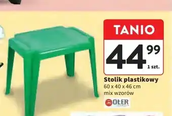 Intermarche Stolik dziecięcy 60 x 40 46 cm Ołer oferta