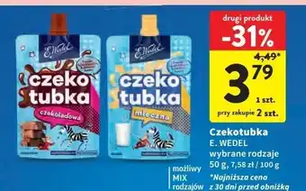 Intermarche Czekotubka czekoladowa E. Wedel oferta