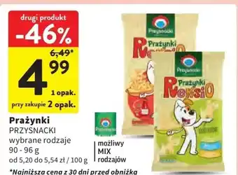 Intermarche Prażynki reksio lekko solone Przysnacki oferta