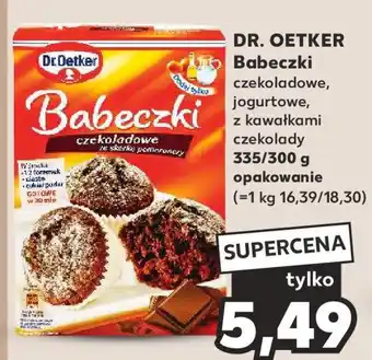 Kaufland DR. OETKER Babeczki 335/300g oferta