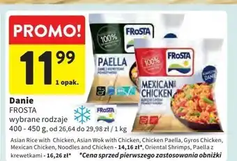 Intermarche Chicken paella Frosta oferta