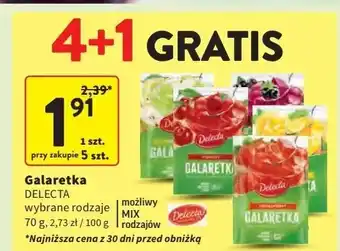 Intermarche Galaretka truskawkowa Delecta oferta