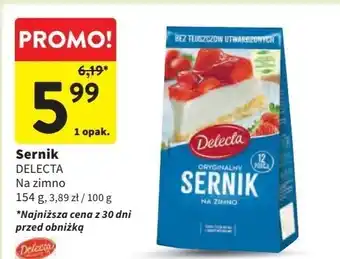 Intermarche Sernik na zimno Delecta oferta