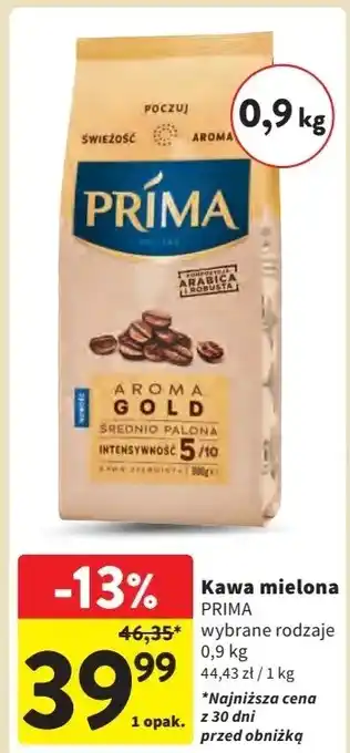 Intermarche Kawa Cafe Prima Aroma Intenso oferta