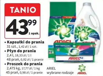 Intermarche Kapsułki do prania color Ariel All In 1 oferta
