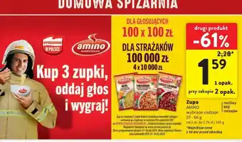 Intermarche Zupa pomidorowa z kawałkami pomidorów i natką pietruszki Amino oferta