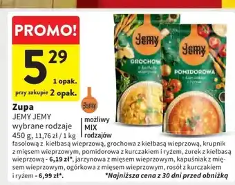 Intermarche Zupa grochowa z kiełbasą wieprzową Jemyjemy oferta