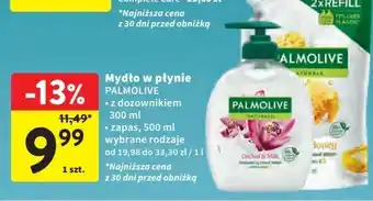 Intermarche Mydło w płynie black orchid Palmolive Naturals oferta