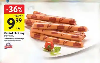 Intermarche Parówki hot dog Indykpol oferta