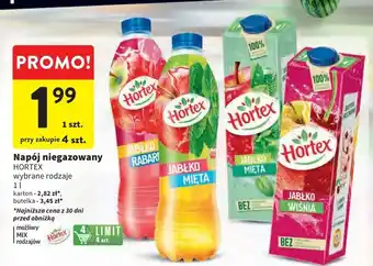 Intermarche Napój jabłko-rabarbar Hortex oferta