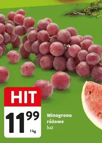 Intermarche Winogrona różowe oferta