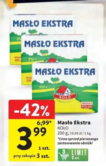 Intermarche Masło wiejskie ekstra Osm Koło oferta