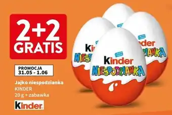 Intermarche Jajko niespodzianka Kinder Niespodzianka oferta