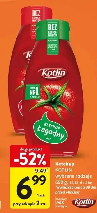 Intermarche Ketchup pikantny Kotlin oferta