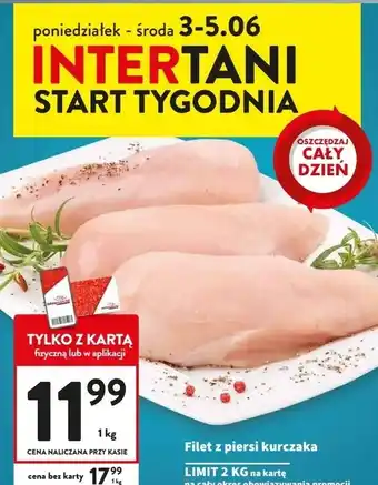 Intermarche Filet z piersi kurczaka oferta