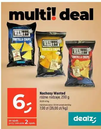 Dealz Tortilla chili Wanted oferta