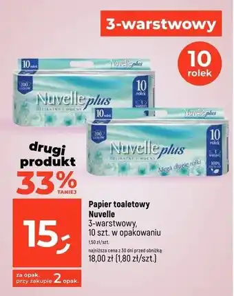 Dealz Papier toaletowy delikatny i mocny Nuvelle Plus oferta