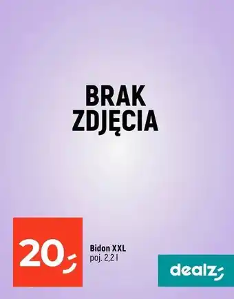 Dealz Bidon 2.2 l oferta