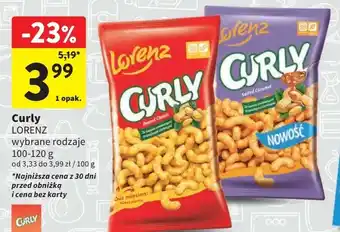 Intermarche Chrupki Lorenz Curly oferta