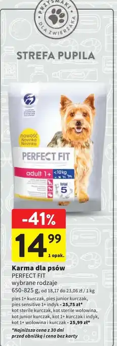 Intermarche Karma dla psa junior 1+ Perfect Fit oferta