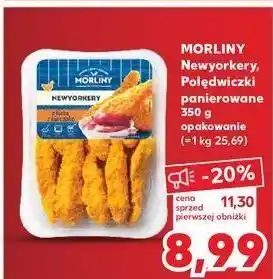 Kaufland Polędwiczki z kurczaka Morliny oferta
