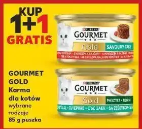 Kaufland Karma dla kota z wołowiną i pomidorami Purina Gourmet Gold oferta
