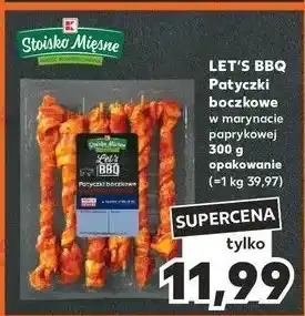 Kaufland Patyczki boczkowe w marynacie paprykowej Stoisko Mięsne oferta