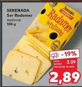 Kaufland Ser radamer wędzony Serenada oferta