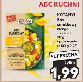Kaufland Sos sałatkowy mango z ziołami Kotanyi oferta