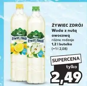 Kaufland Woda jabłkowa Żywiec Zdrój Z Nutą oferta