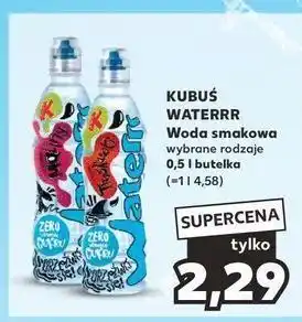 Kaufland Woda malinowa Kubuś Waterrr oferta