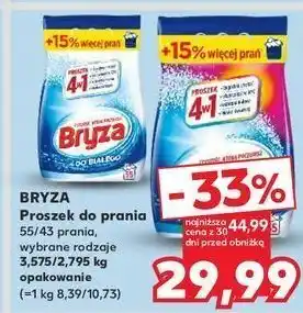 Kaufland Proszek do prania białego Bryza oferta