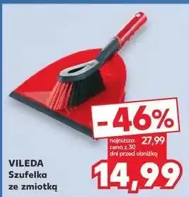 Kaufland Szufelka ze zmiotką Vileda oferta