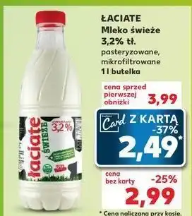 Kaufland Mleko 3.2% Łaciate oferta