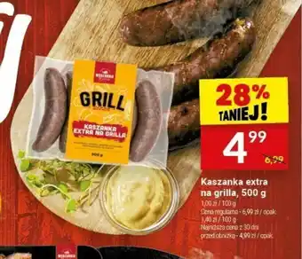 Twój Market Kaszanka extra na grilla, 500 g oferta