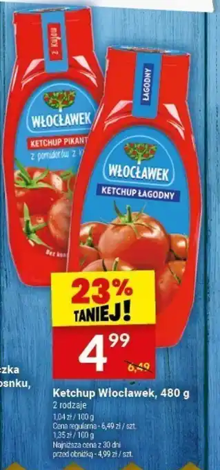 Twój Market Ketchup Włocławek, 480 g oferta