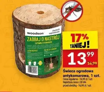 Twój Market Świeca ogrodowa antykomarowa, 1 szt. oferta