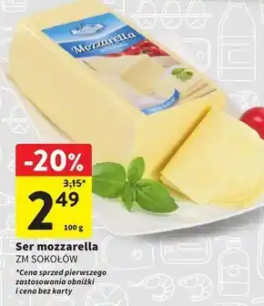 Intermarche Mozzarella Sokołów oferta