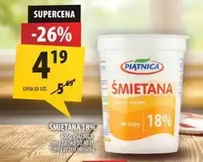 Arhelan Piątnica Śmietana 18 % 400 g oferta