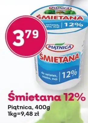 Społem Piątnica Śmietana 12% 400 g oferta